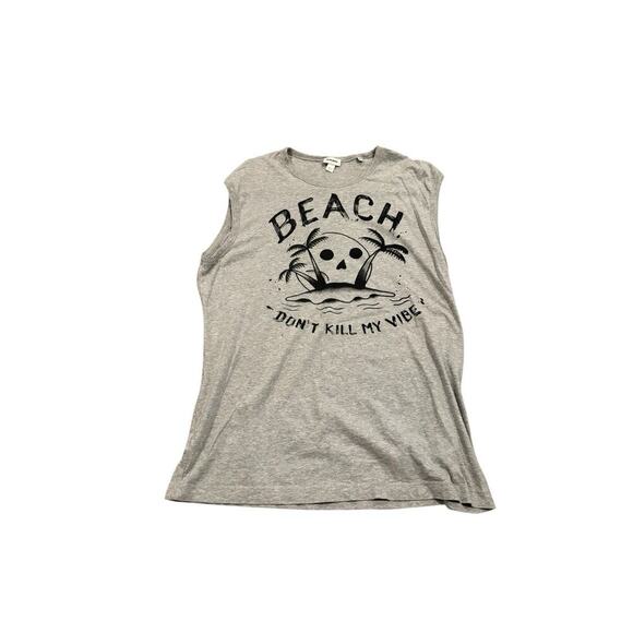 Diesel Beach Don’t Kill My Vibe XL Tank Top - Picture 1 of 5